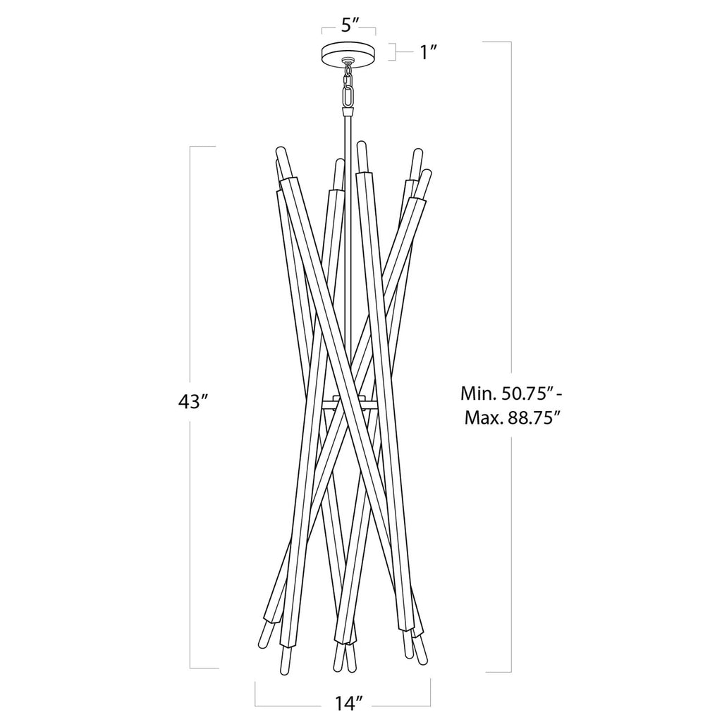 Viper Chandelier - Light House Co.
