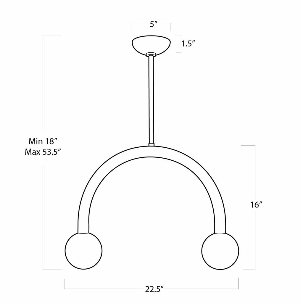 Happy Pendant - Light House Co.