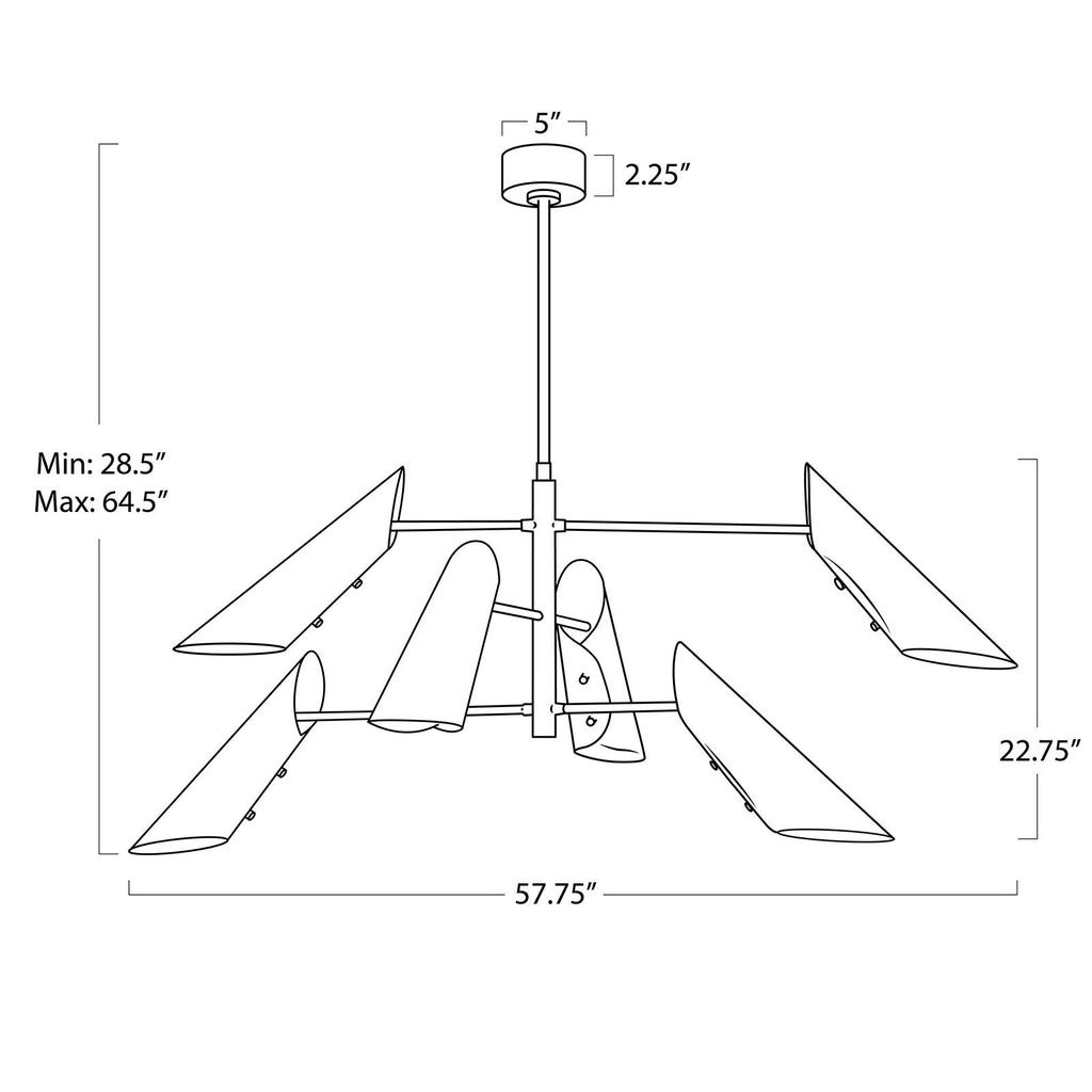 Vest Chandelier - Light House Co.