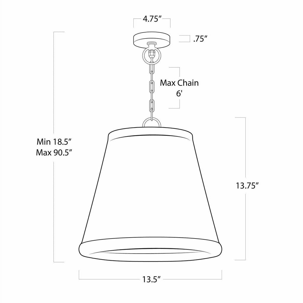 Augustine Pendant - Light House Co.