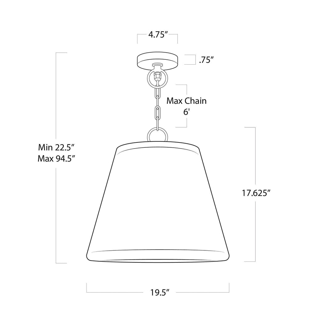 Augustine Pendant - Light House Co.