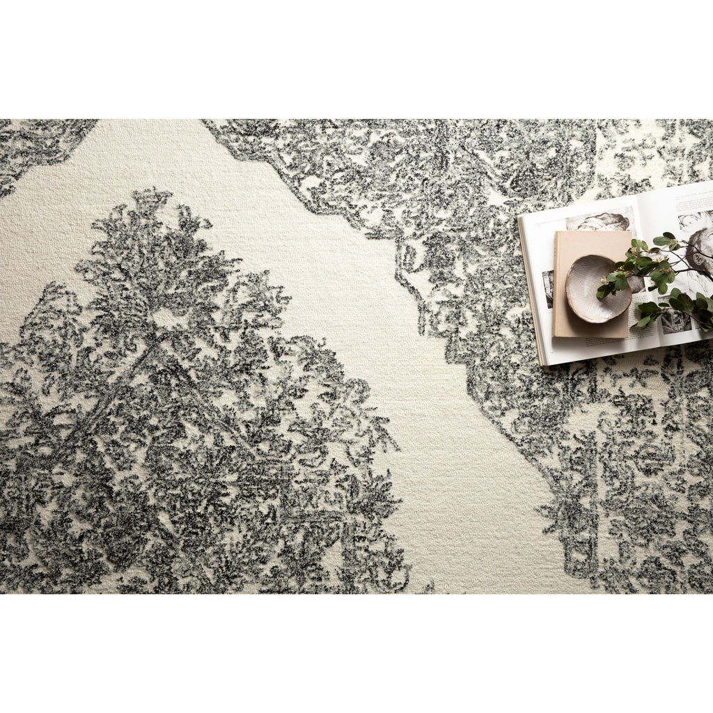 Annie White / Black  Rug | Magnolia Home by Joanna Gaines x Loloi - Light House Co.