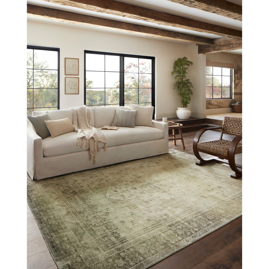 Banks Natural / Granite  Rug | Magnolia Home by Joanna Gaines x Loloi - Light House Co.