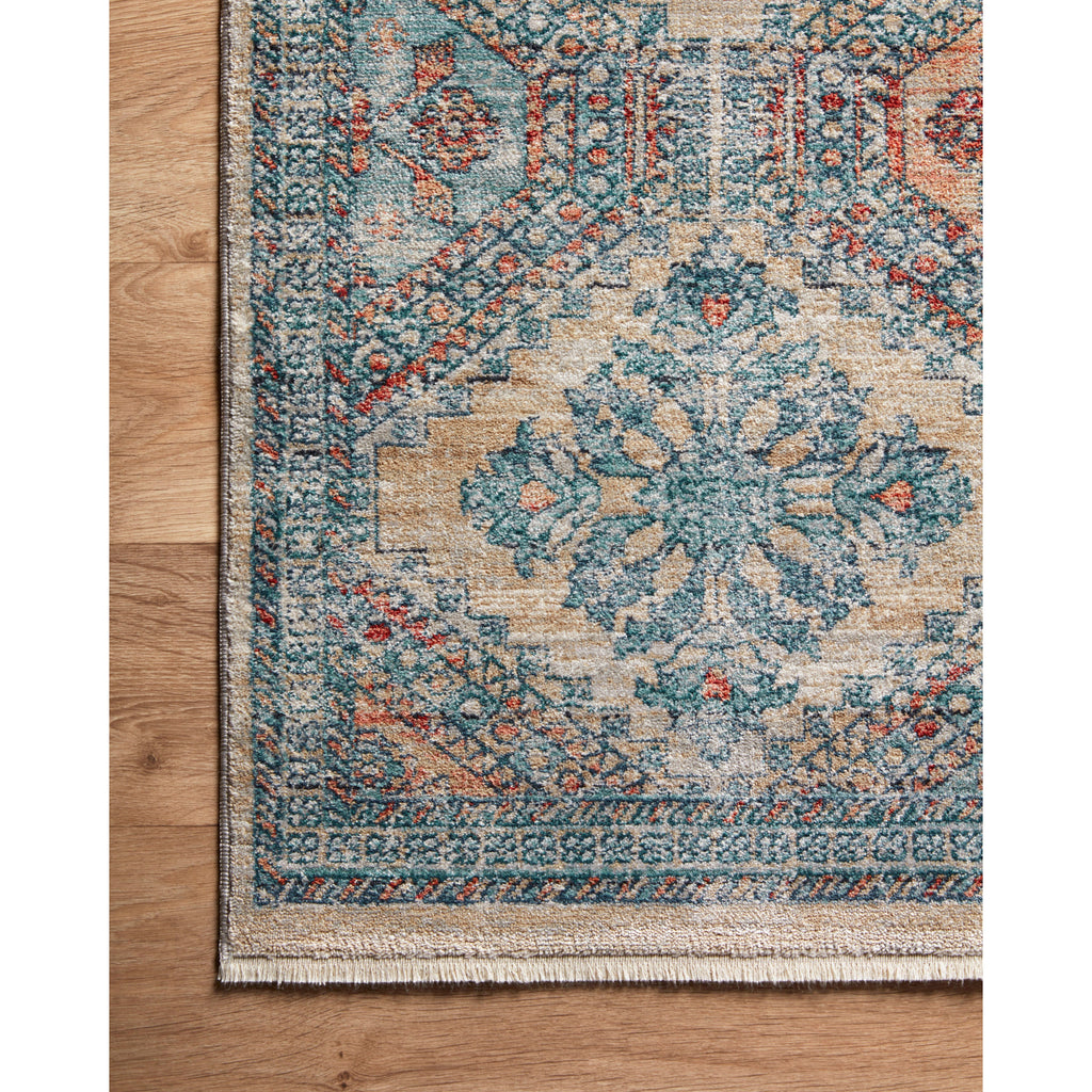 Elise Multi / Blue  Rug | Magnolia Home by Joanna Gaines x Loloi - Light House Co.