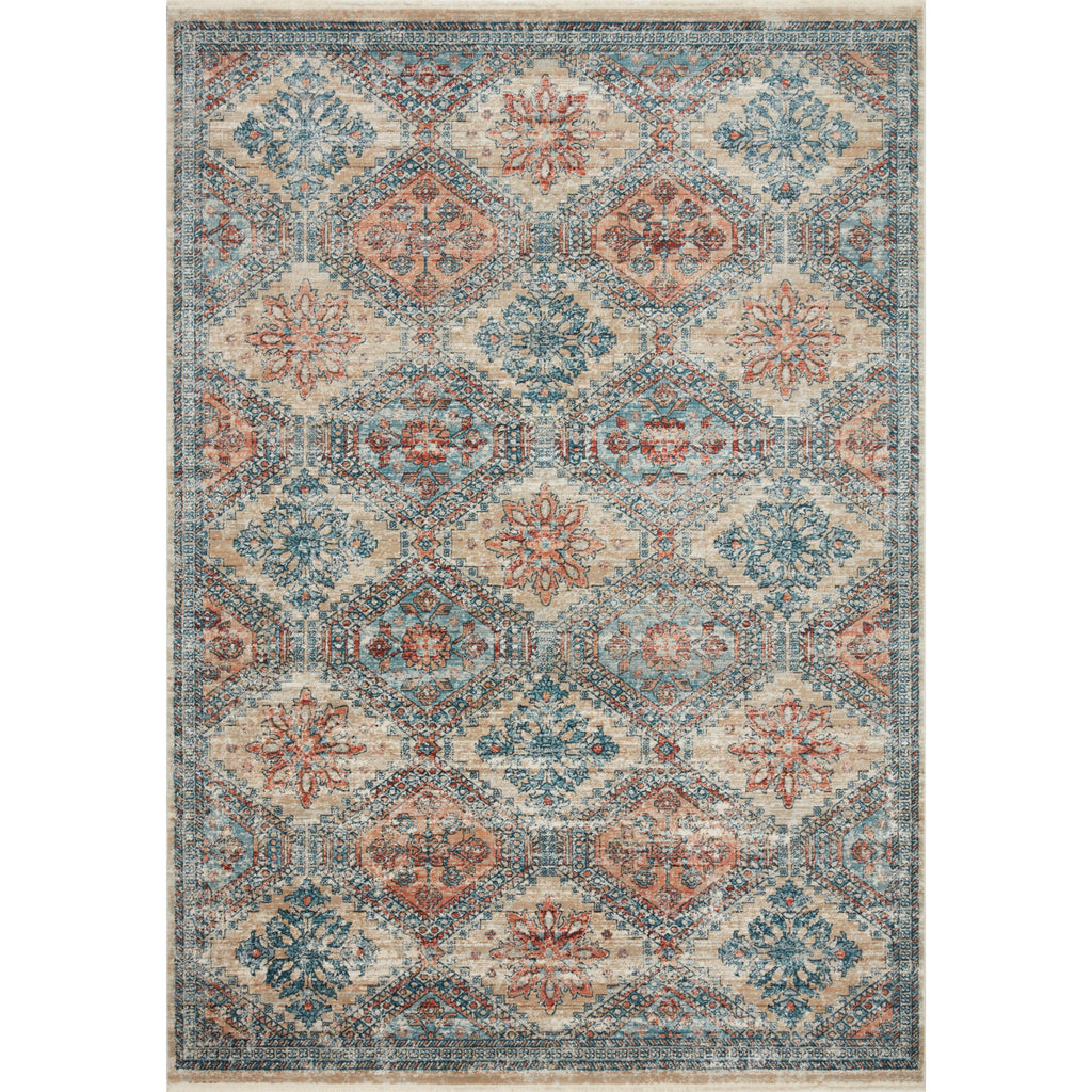 Elise Multi / Blue  Rug | Magnolia Home by Joanna Gaines x Loloi - Light House Co.