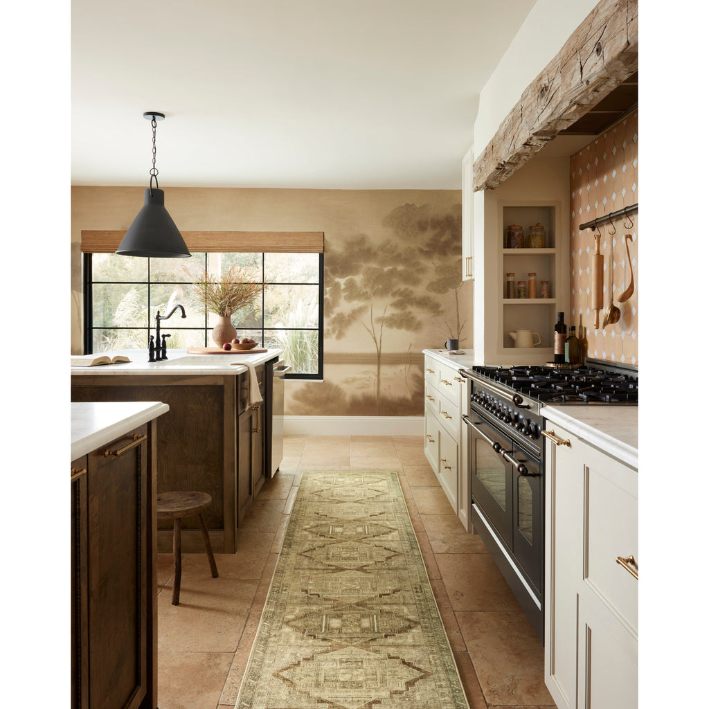 Sinclair Khaki / Tobacco  Rug | Magnolia Home by Joanna Gaines x Loloi - Light House Co.