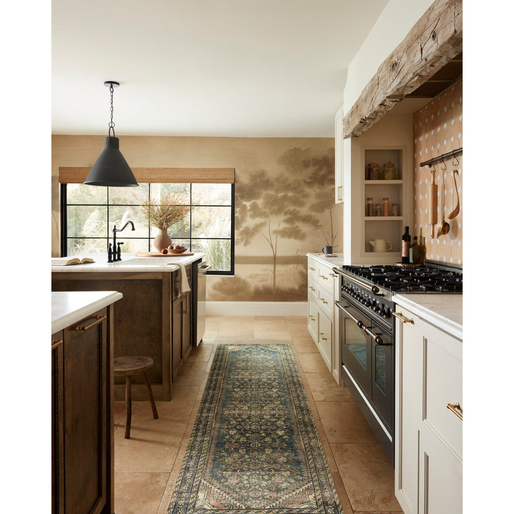 Banks Denim / Clay  Rug | Magnolia Home by Joanna Gaines x Loloi - Light House Co.