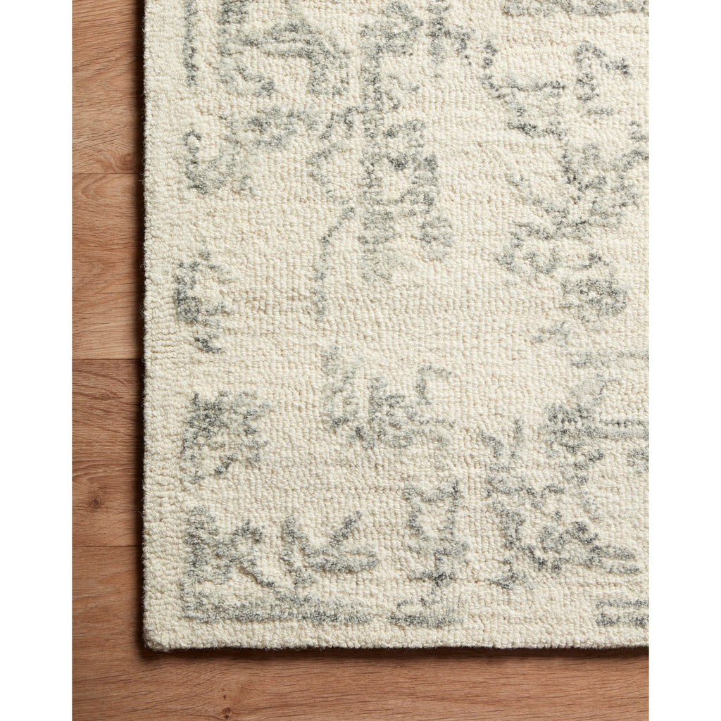 Annie White / Grey  Rug | Magnolia Home by Joanna Gaines x Loloi - Light House Co.