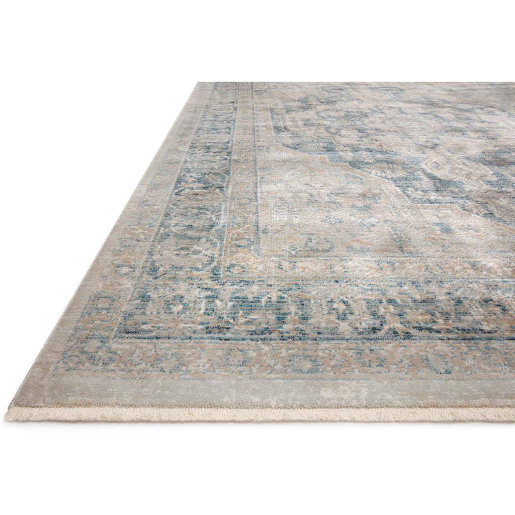 Elise Neutral / Blue  Rug | Magnolia Home by Joanna Gaines x Loloi - Light House Co.