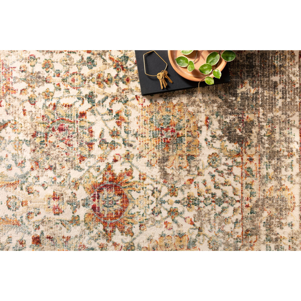 Linnea Multi / Taupe  Rug | Magnolia Home by Joanna Gaines x Loloi - Light House Co.