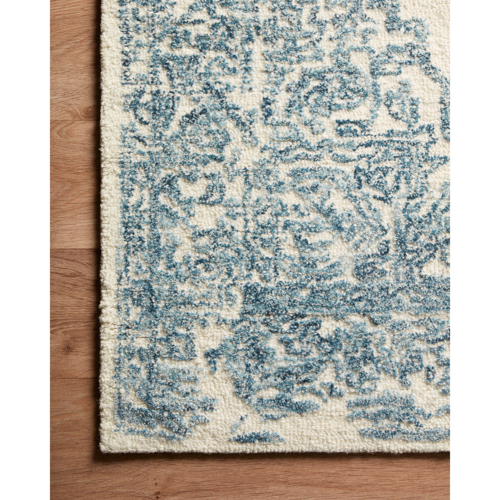 Annie White / Blue  Rug | Magnolia Home by Joanna Gaines x Loloi - Light House Co.