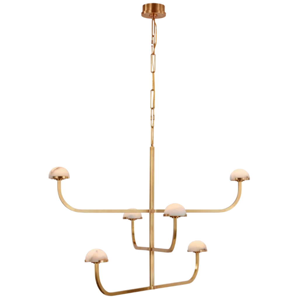 Pedra Three Tier Shallow Chandelier - Light House Co.