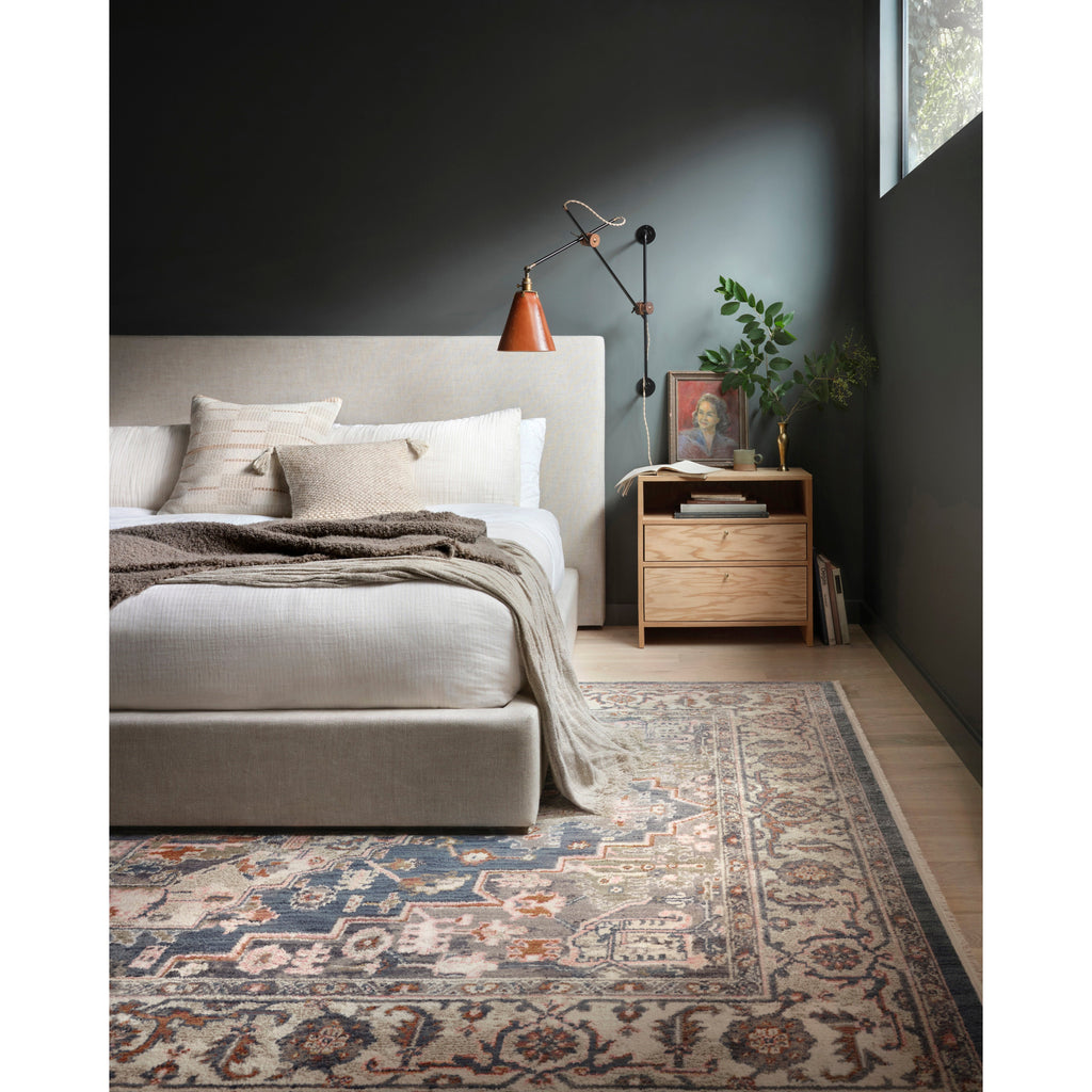 Janey Indigo / Multi  Rug | Magnolia Home by Joanna Gaines x Loloi - Light House Co.