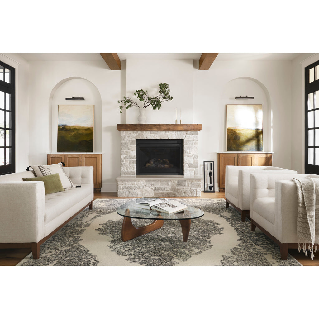 Annie White / Black  Rug | Magnolia Home by Joanna Gaines x Loloi - Light House Co.