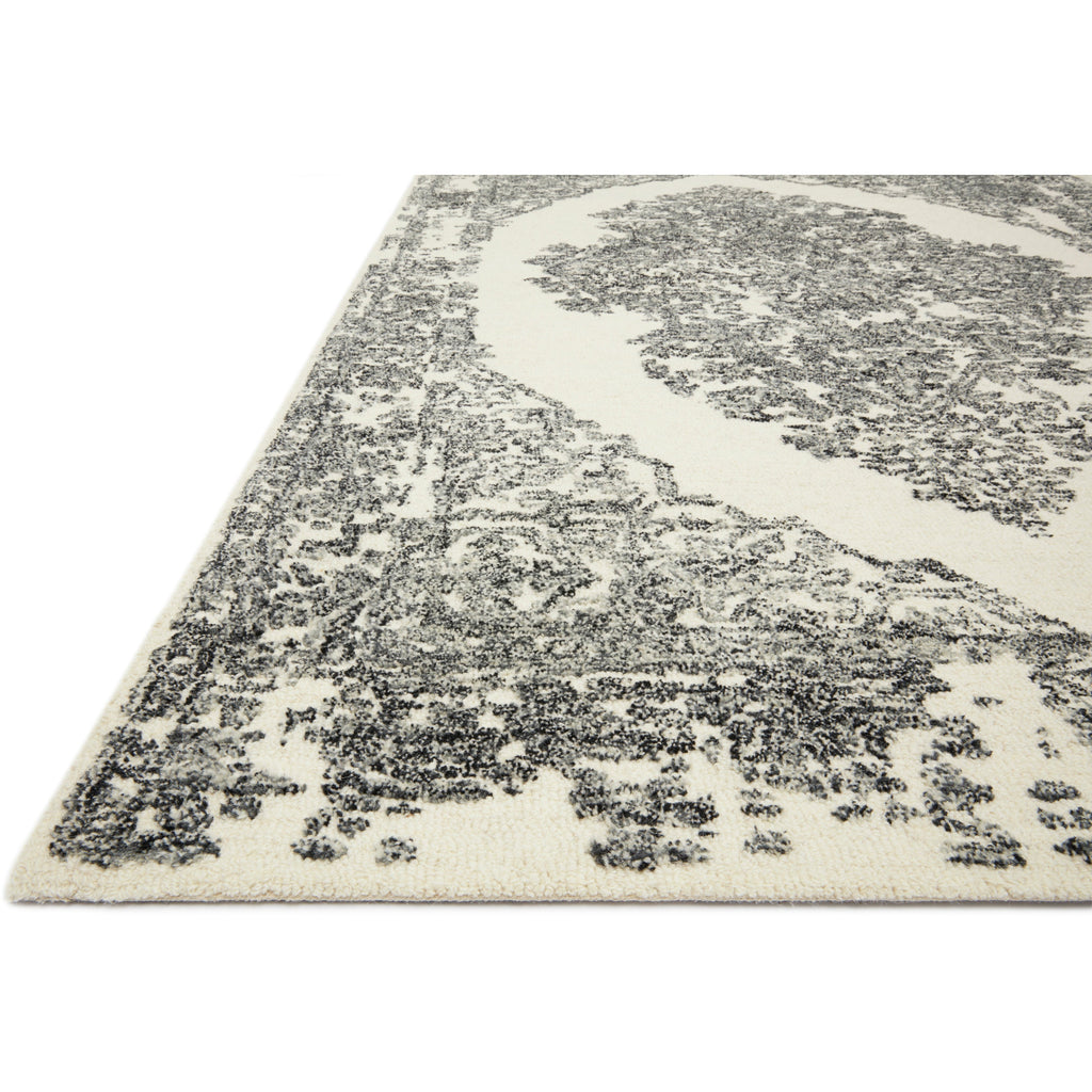 Annie White / Black  Rug | Magnolia Home by Joanna Gaines x Loloi - Light House Co.