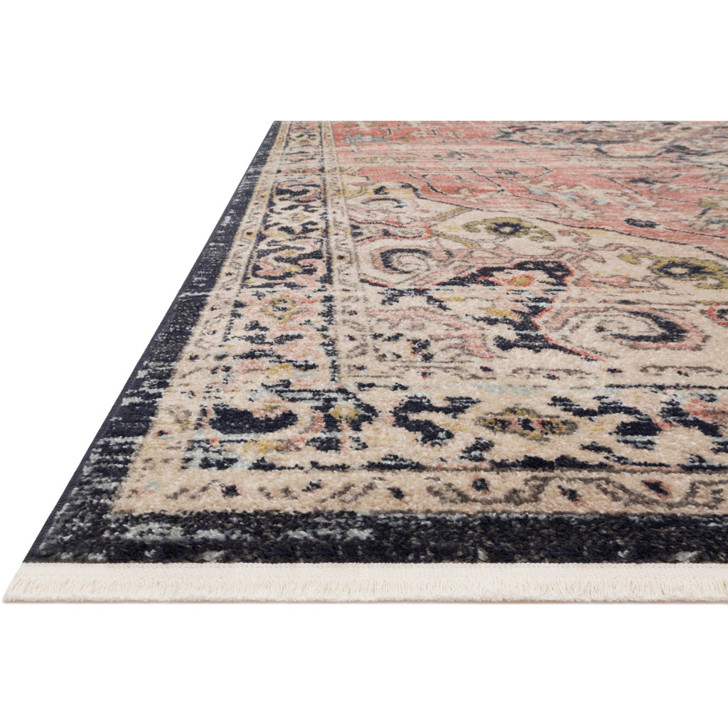 Graham Coral / Navy  Rug | Magnolia Home by Joanna Gaines x Loloi - Light House Co.