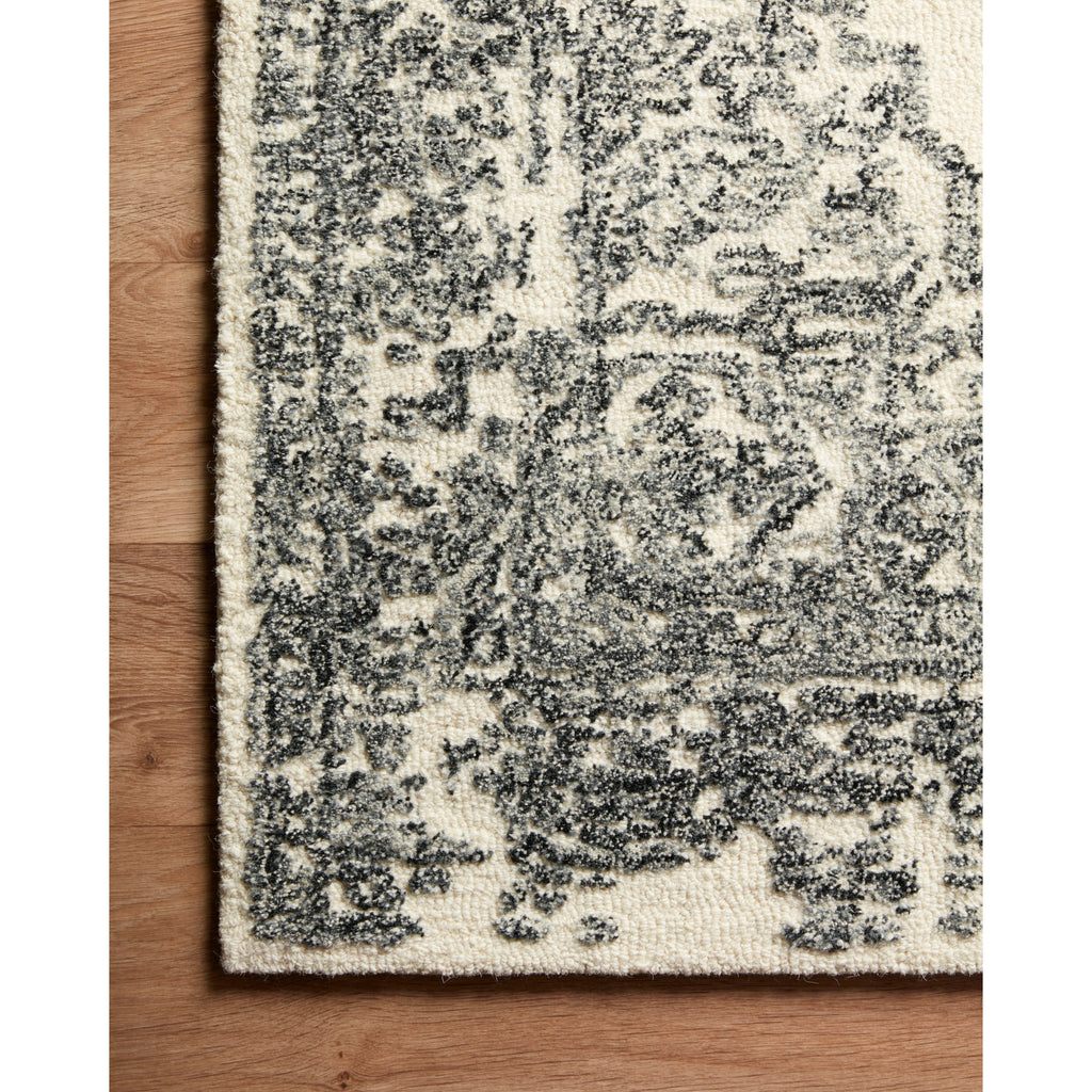 Annie White / Black  Rug | Magnolia Home by Joanna Gaines x Loloi - Light House Co.