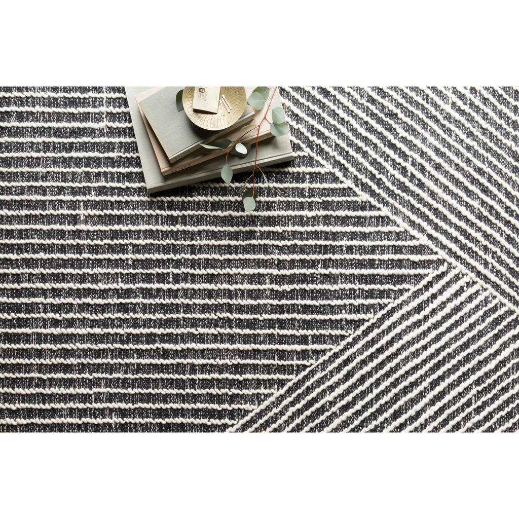 Newton Charcoal / Ivory  Rug | Magnolia Home by Joanna Gaines x Loloi - Light House Co.