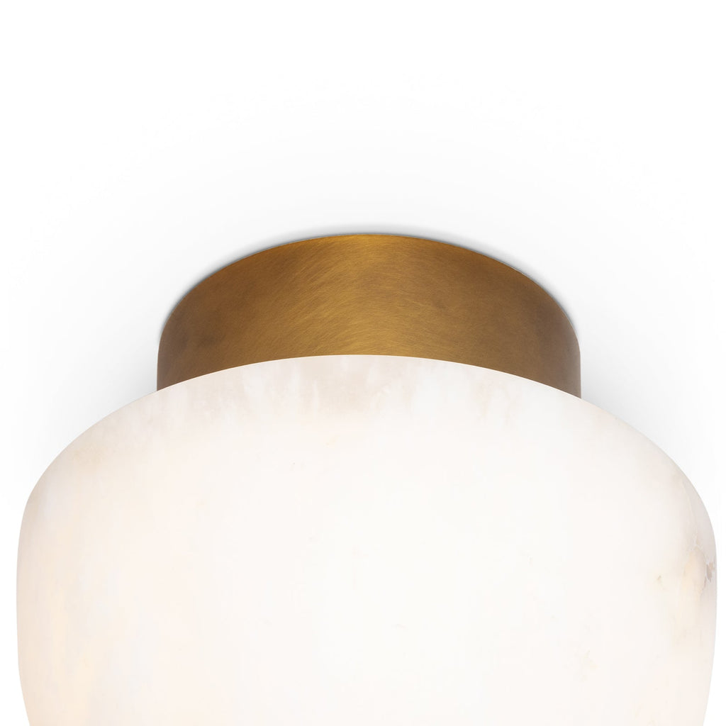 Parker Alabaster Flush Mount - Light House Co.