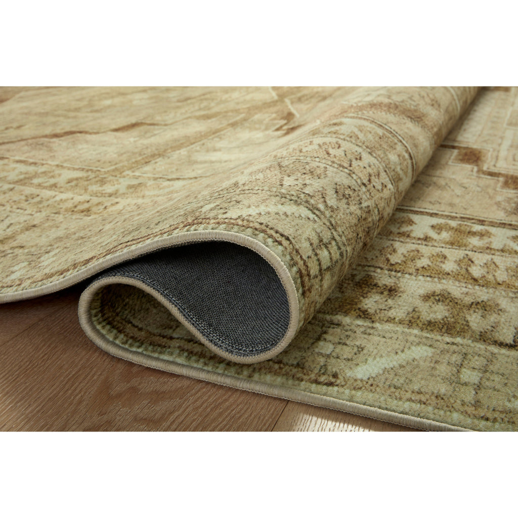 Sinclair Khaki / Tobacco  Rug | Magnolia Home by Joanna Gaines x Loloi - Light House Co.
