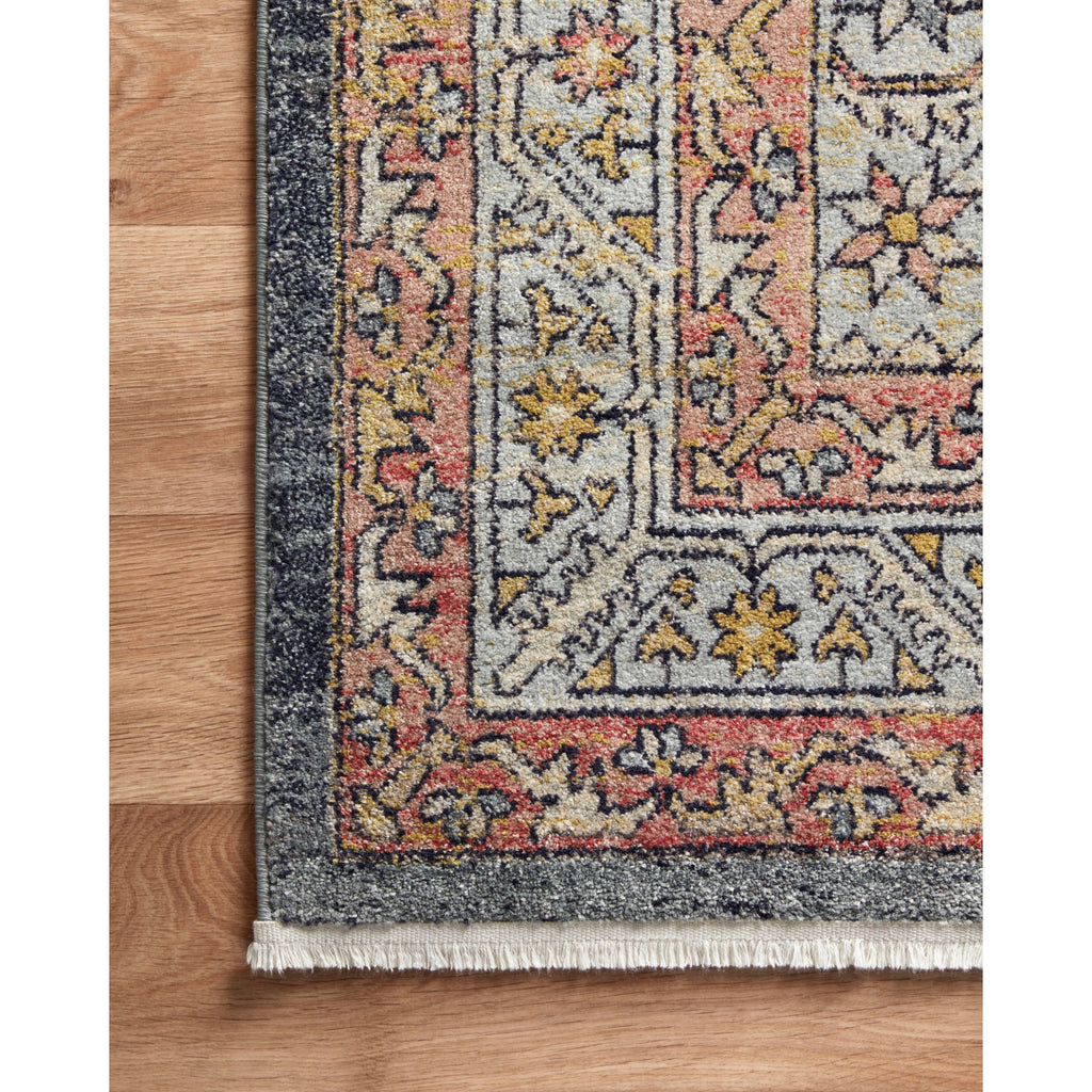 Graham Blue / Persimmon  Rug | Magnolia Home by Joanna Gaines x Loloi - Light House Co.