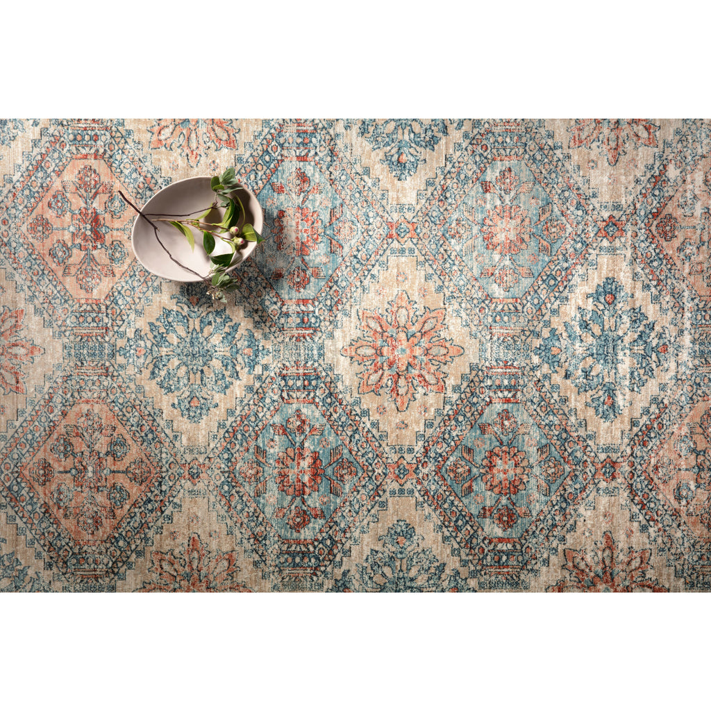 Elise Multi / Blue  Rug | Magnolia Home by Joanna Gaines x Loloi - Light House Co.