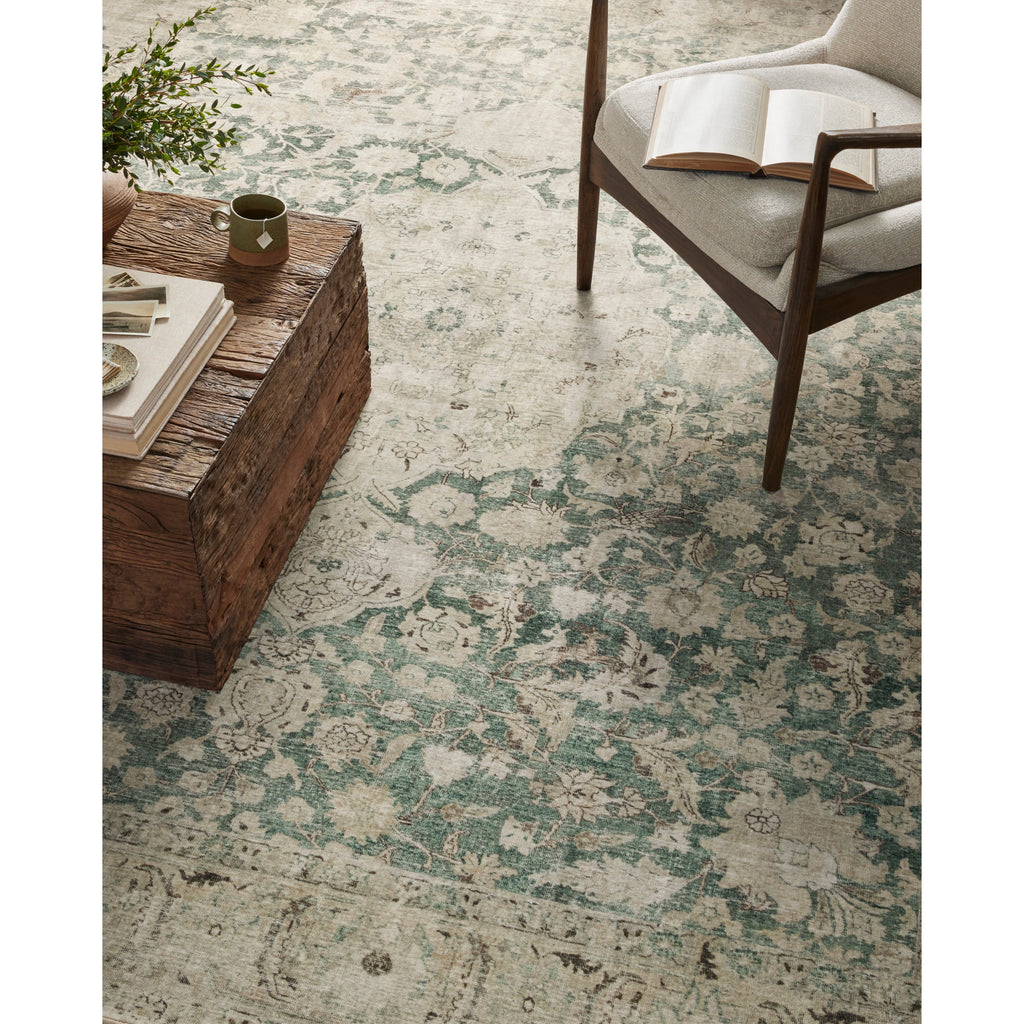 Sinclair Jade / Sand  Rug | Magnolia Home by Joanna Gaines x Loloi - Light House Co.