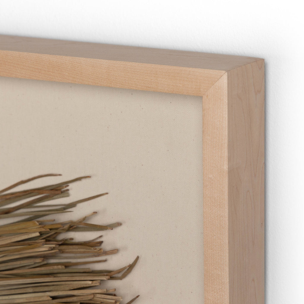 Beda Framed Sea Grass Object - Light House Co.