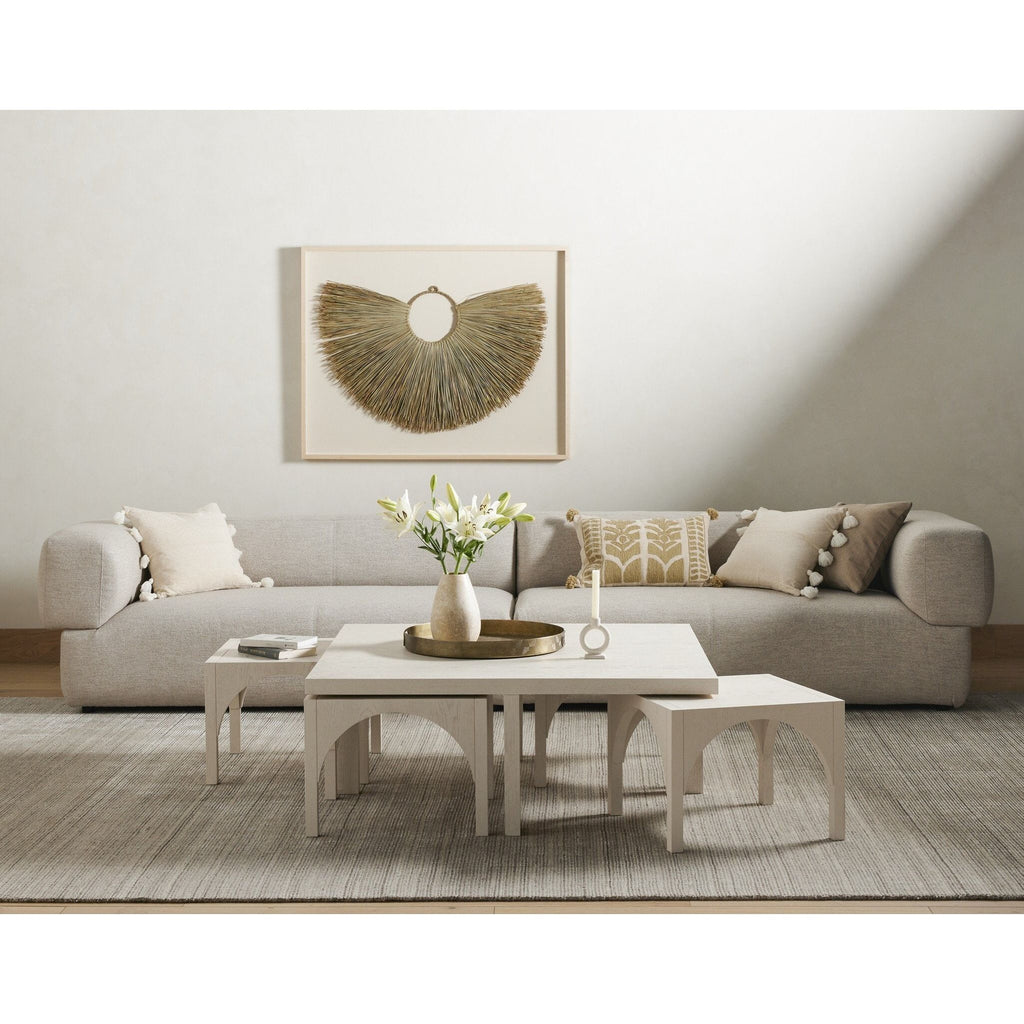 Beda Framed Sea Grass Object - Light House Co.