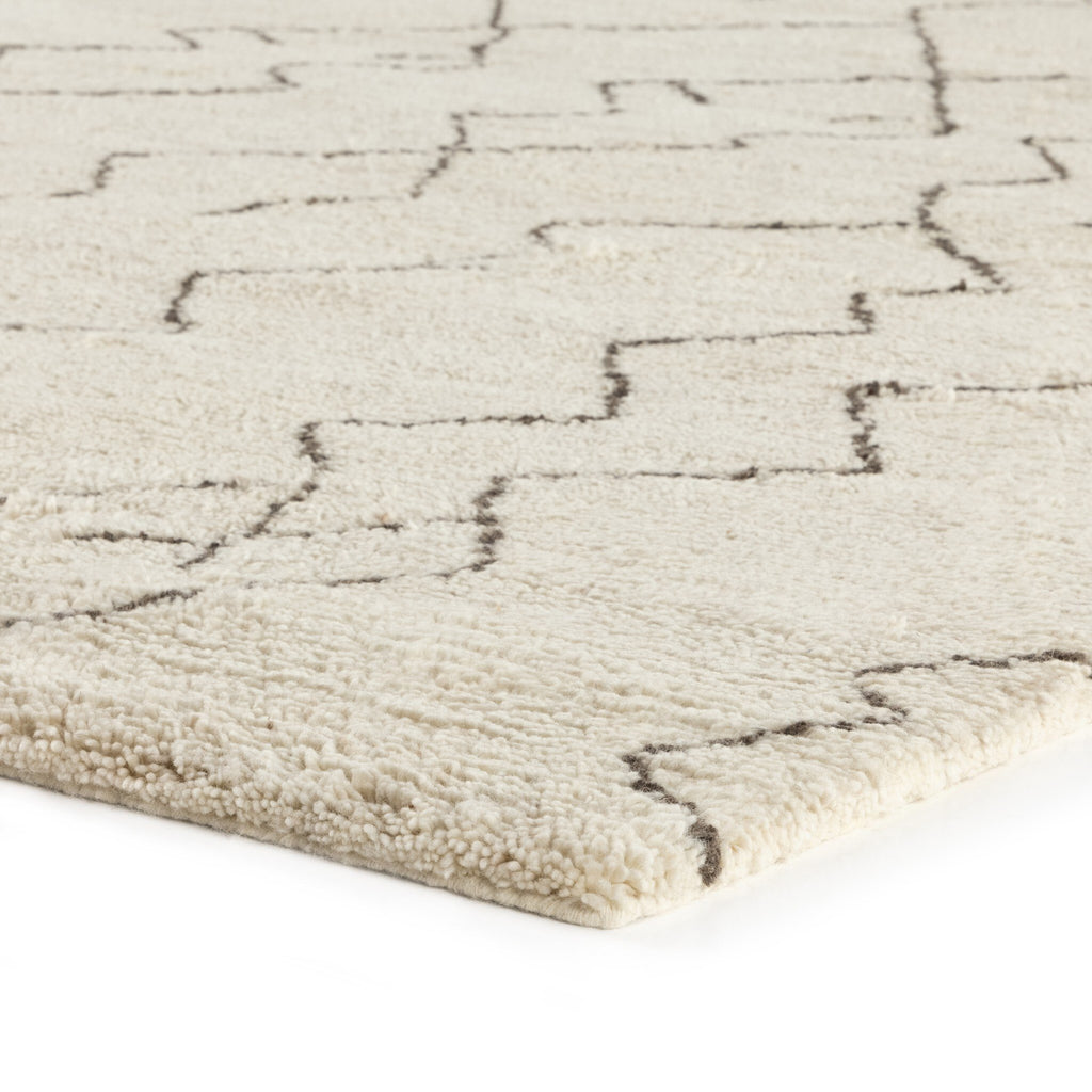 Taza Moroccan Hand Knotted Rug - Light House Co.