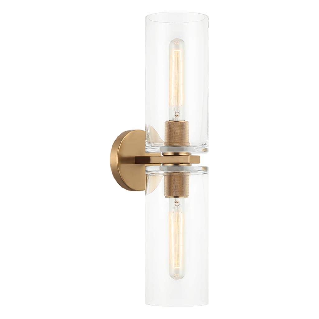 Lincoln 2 Light Wall Sconce - Light House Co.