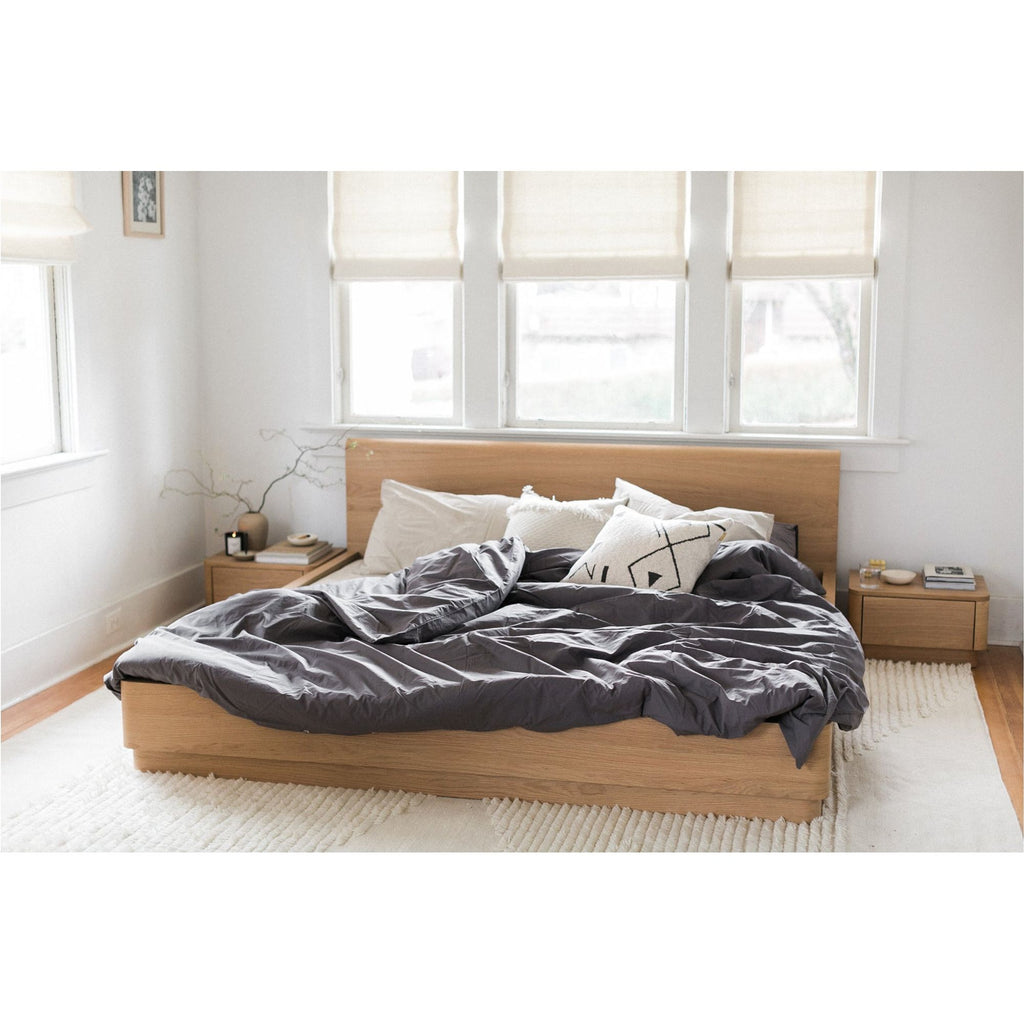 Small Round Off Night Stand - Light House Co.