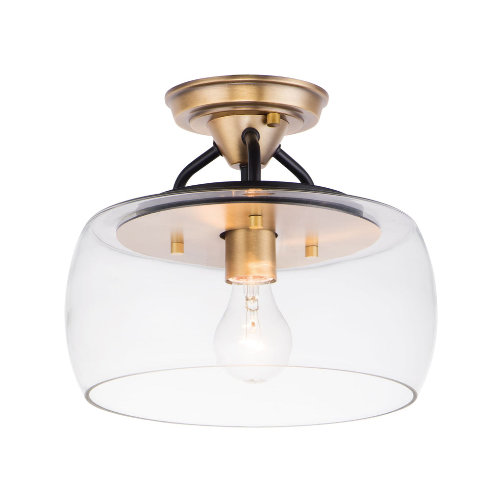 Goblet 1-Light Semi Flush Mount - Light House Co.