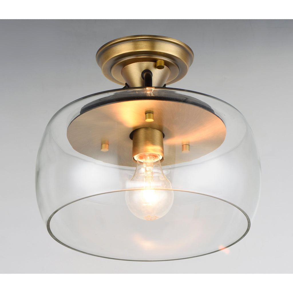 Goblet 1-Light Semi Flush Mount - Light House Co.