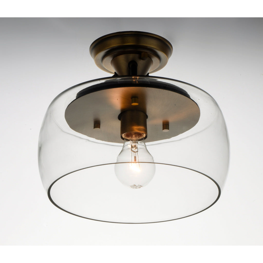 Goblet 1-Light Semi Flush Mount - Light House Co.
