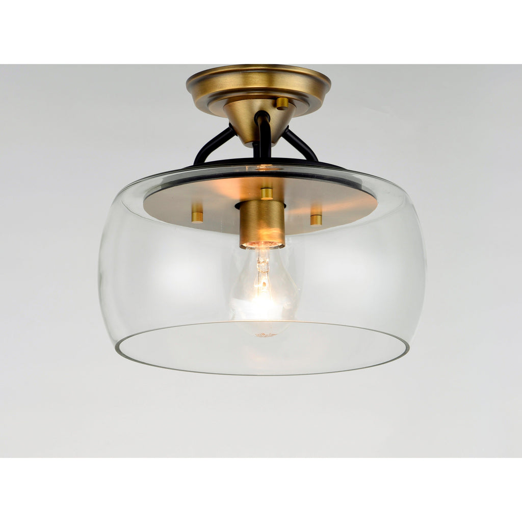 Goblet 1-Light Semi Flush Mount - Light House Co.
