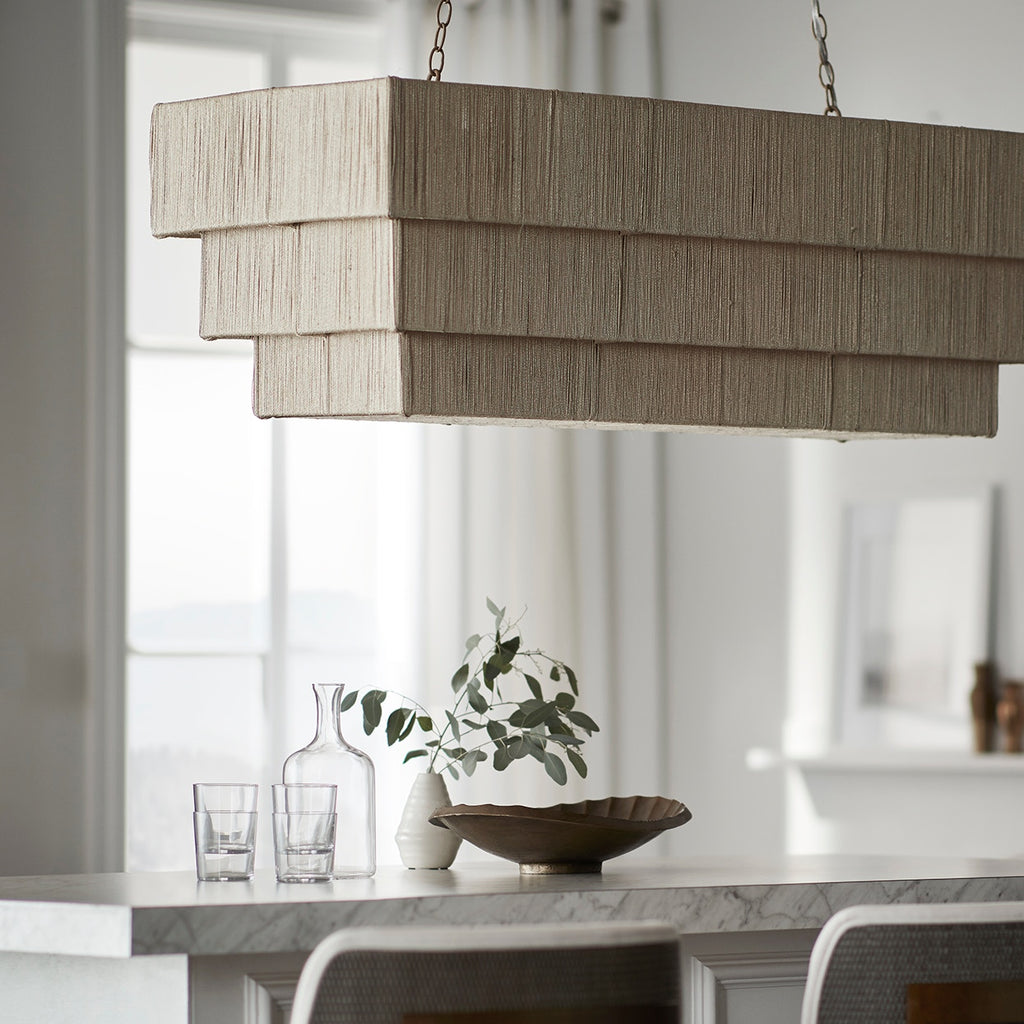 Everly Rectangular Chandelier - Light House Co.