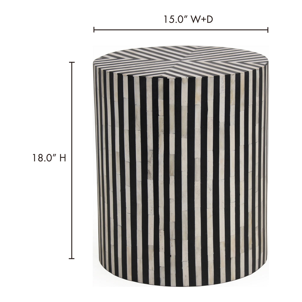 Chameau Black Side Table - Light House Co.