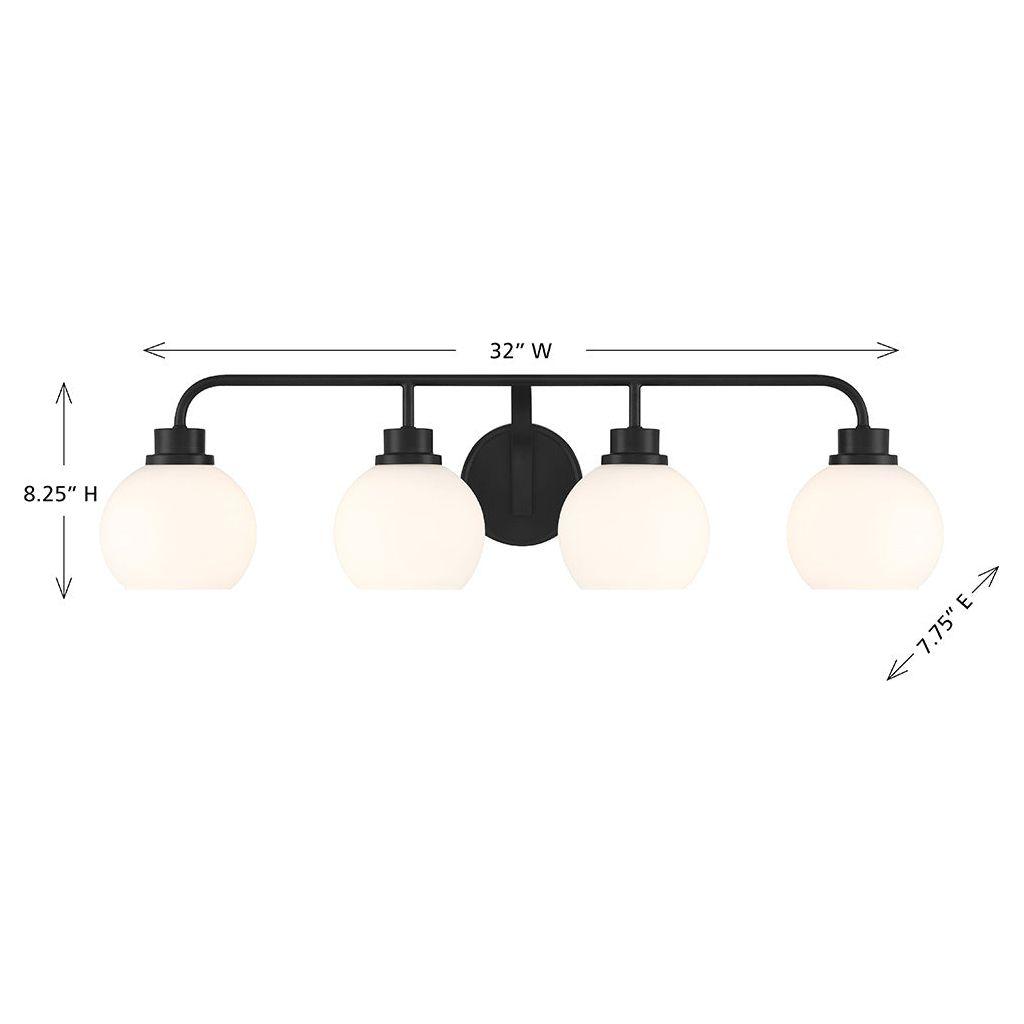 Gleam 4 Light Vanity - Light House Co.