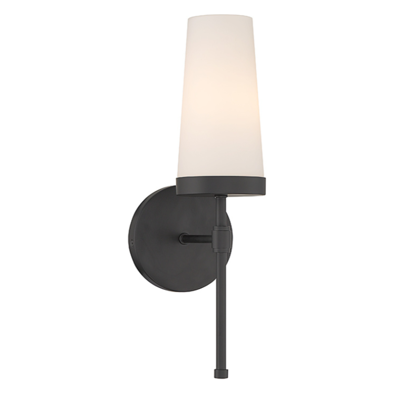 Replacement Shade for Haynes 1-Light Wall Sconce (Matte Black) - Light House Co.
