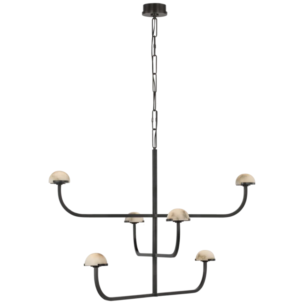 Pedra Three Tier Shallow Chandelier - Light House Co.