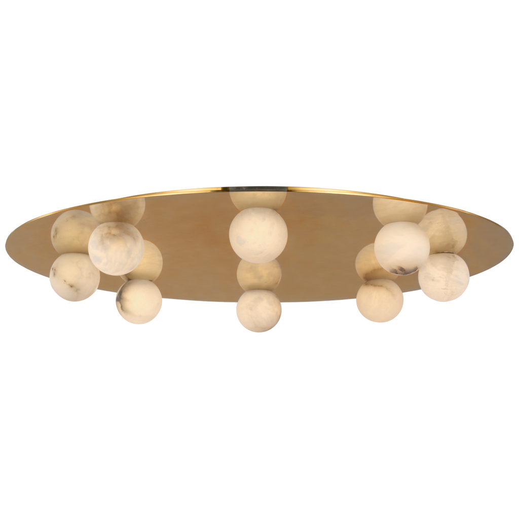 Pertica 30" Eight Light Flush Mount - Light House Co.