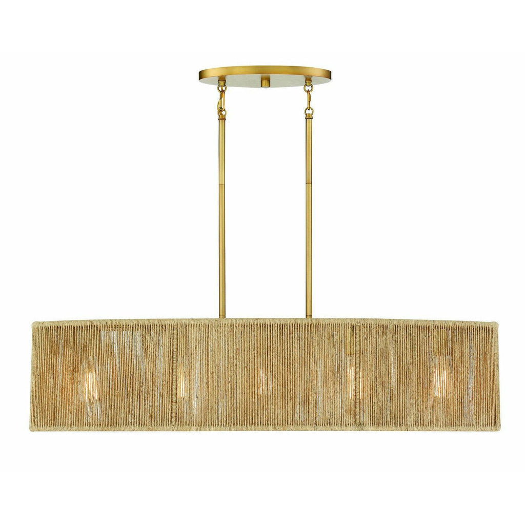 Ashe Oval Chandelier - Light House Co.