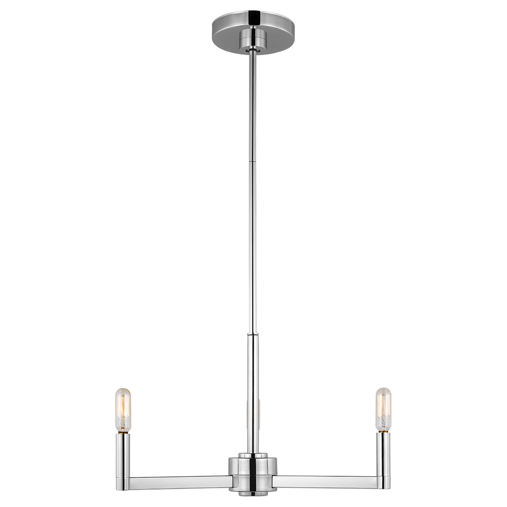 Fullton Three Light Chandelier | Chandeliers | Visual Comfort Studio - Light House Co.