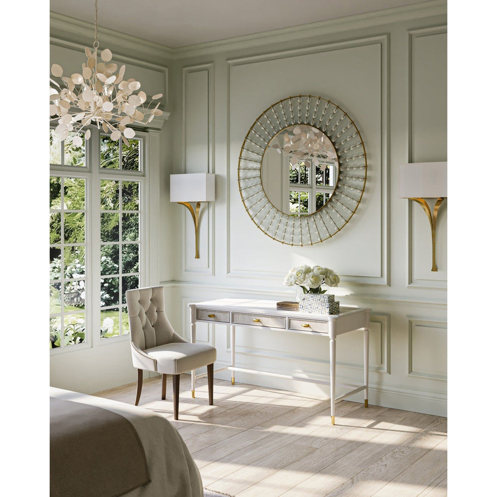 Lunaria Silver Chandelier |  | Currey & Company - Light House Co.