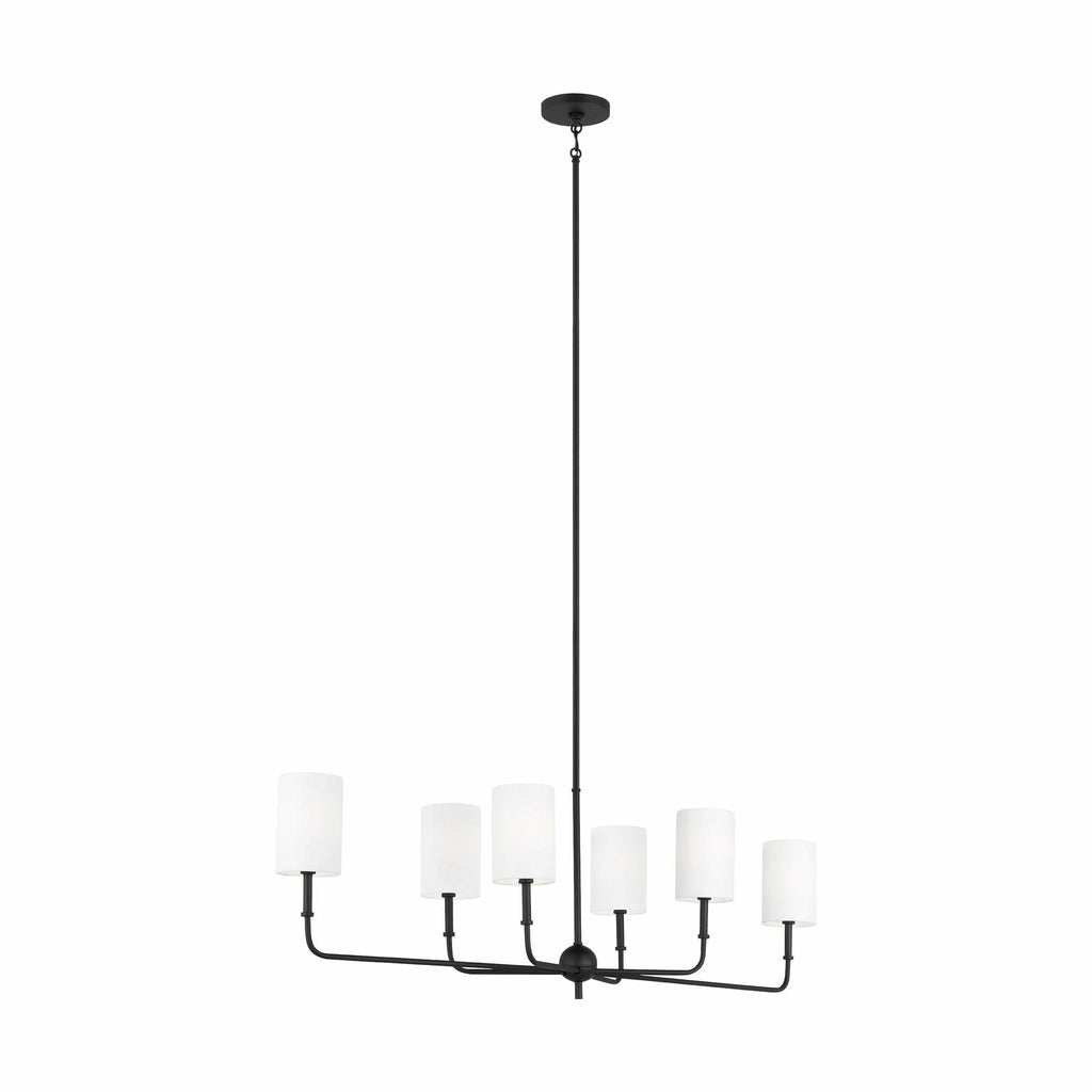 Foxdale Six Light Linear Chandelier - Light House Co.
