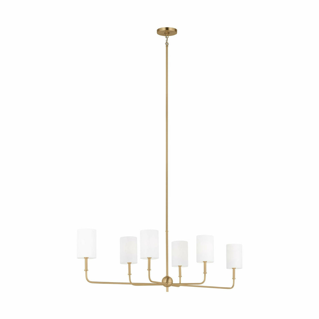 Foxdale Six Light Linear Chandelier - Light House Co.