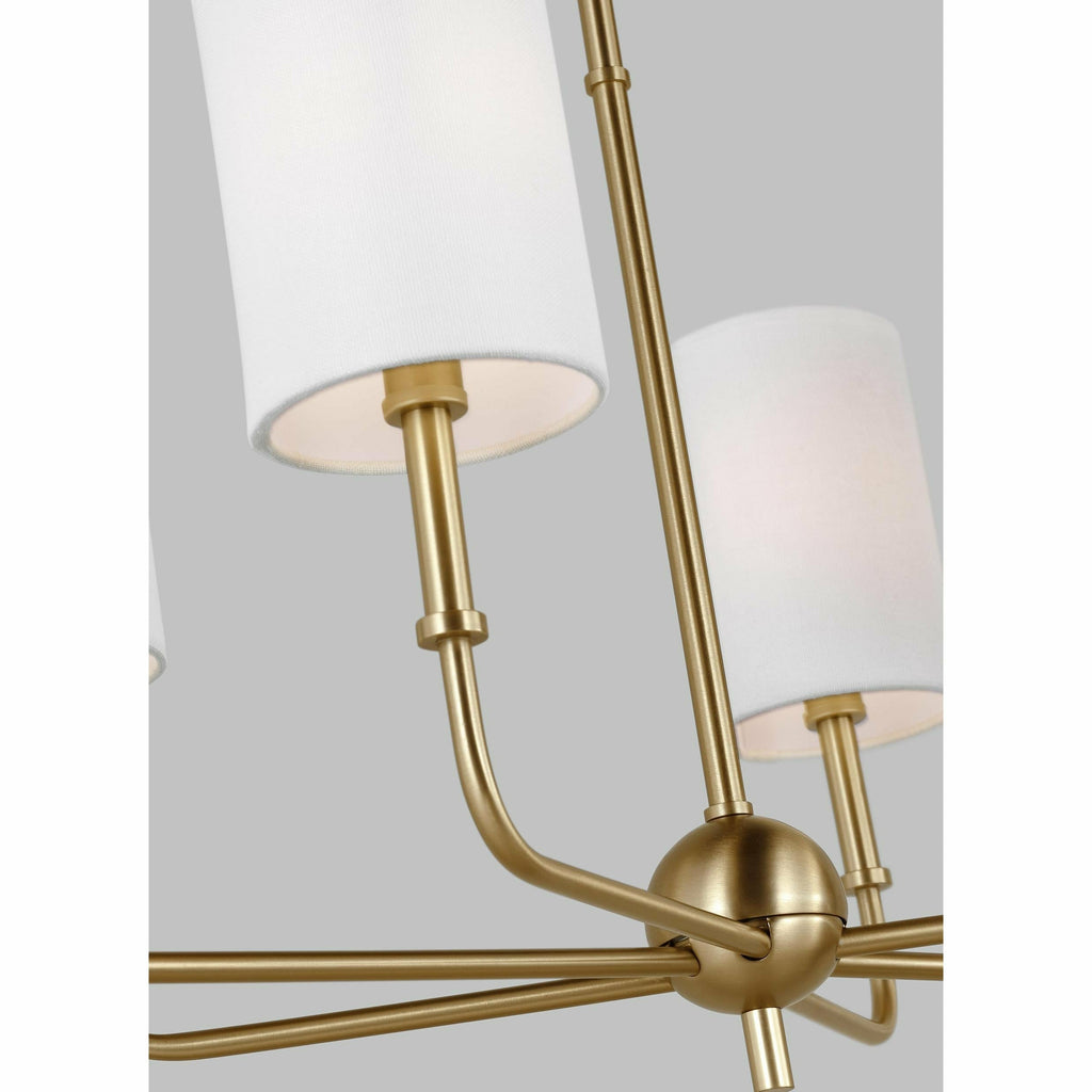 Foxdale Six Light Linear Chandelier - Light House Co.