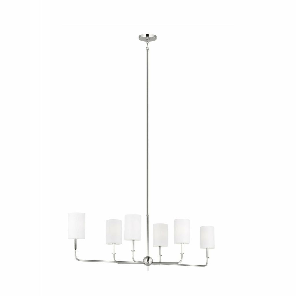 Foxdale Six Light Linear Chandelier - Light House Co.