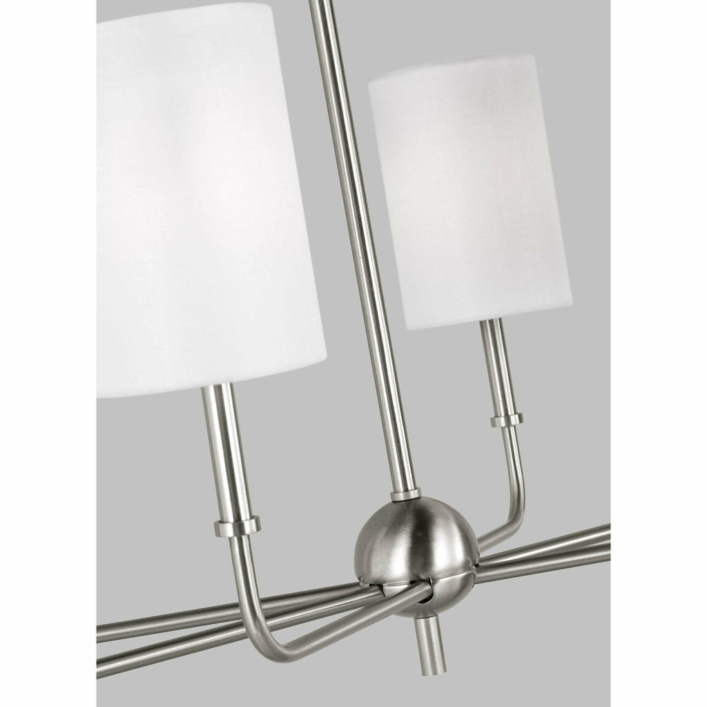 Foxdale Six Light Linear Chandelier - Light House Co.
